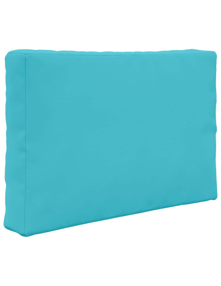 Cuscino per divano da esterno 2 pcs Turchese Poliestere