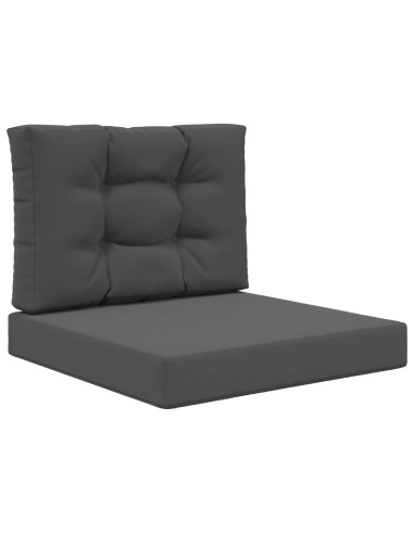 Cuscino per divano da esterno 2 pcs Antracite Poliestere