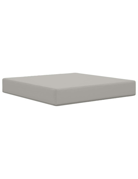 Cuscino per divano da esterno 2 pcs Grigio Poliestere