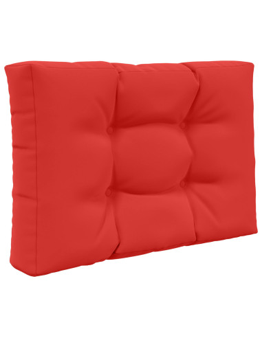Cuscino per divano da esterno 2 pcs Rosso Poliestere