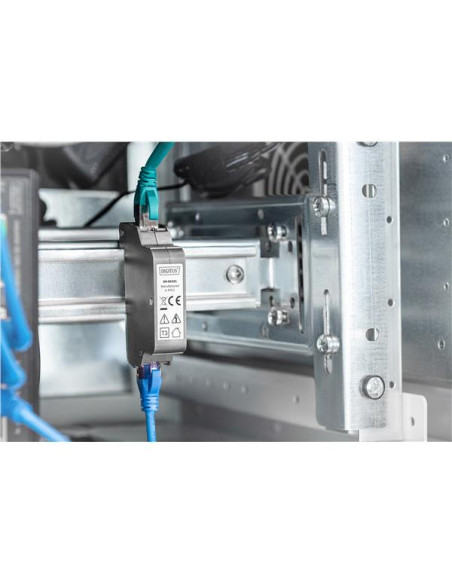 INDOOR DIN POE SURGE PROTECTOR