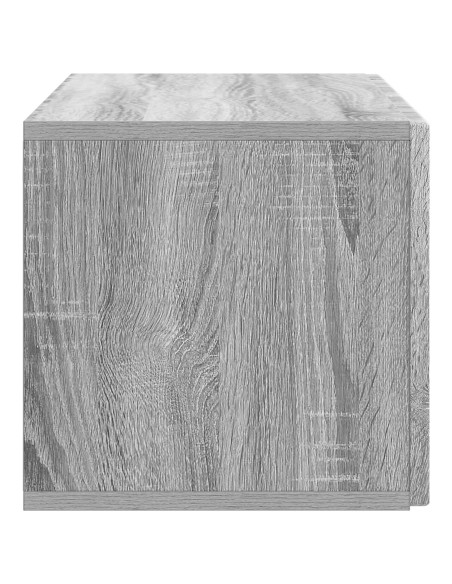 Mobile Porta TV da Muro Grigio Sonoma 78,5 x 31 x 30 cm