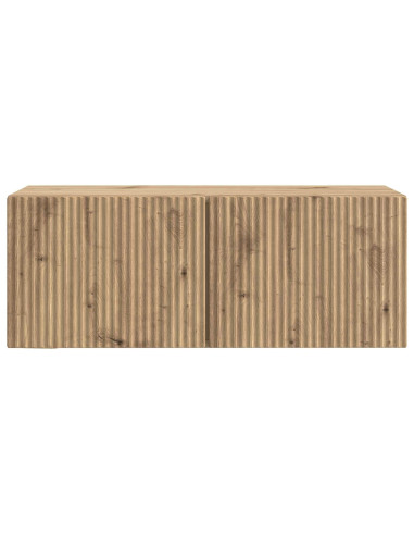 Mobile Porta TV da Muro Rovere Artigianale 78,5 x 31 x 30 cm