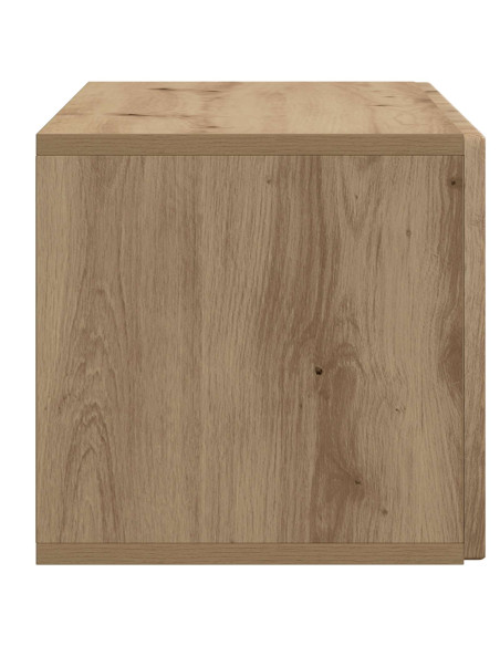Mobile Porta TV da Muro Rovere Artigianale 78,5 x 31 x 30 cm