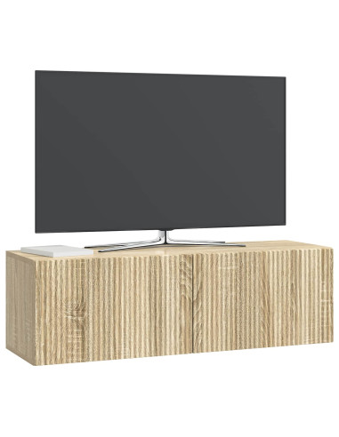 Mobile Porta TV da Muro Rovere Sonoma 98 x 31 x 30 cm