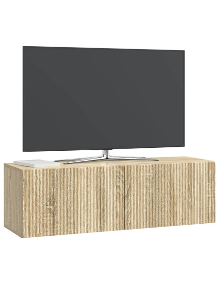 Mobile Porta TV da Muro Rovere Sonoma 98 x 31 x 30 cm