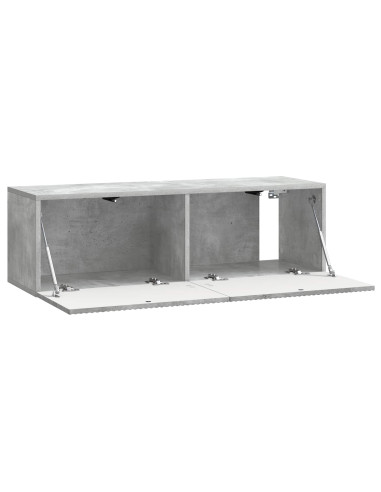 Mobile Porta TV da Muro Grigio Cemento 98 x 31 x 30 cm