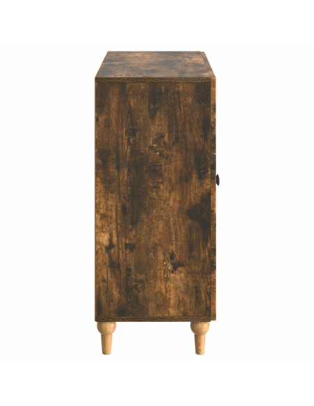 Credenza Rovere Fumo 89 x 34,5 x 80 cm Legno ingegnerizzato