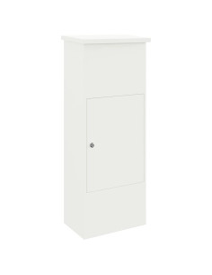 Cassetta per pacchi Bianco 44,5 x 29 x 110,5 cm Acciaio 2