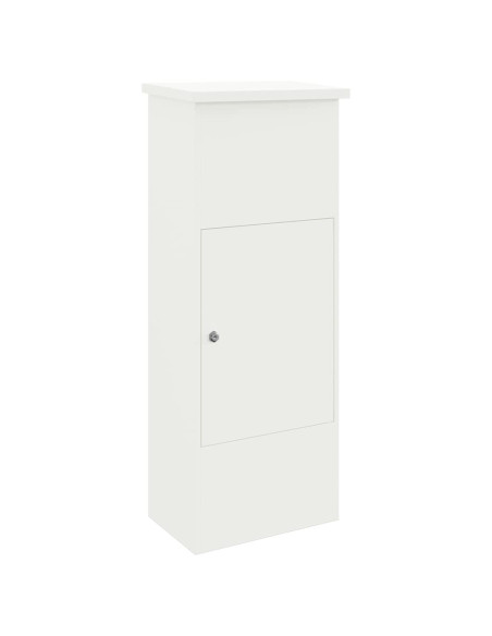 Cassetta per pacchi Bianco 44,5 x 29 x 110,5 cm Acciaio