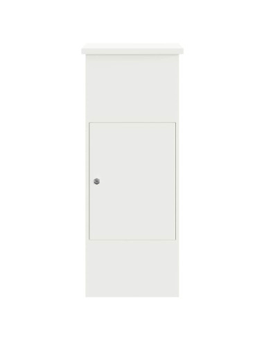 Cassetta per pacchi Bianco 44,5 x 29 x 110,5 cm Acciaio