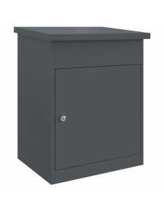 Cassetta per pacchi Antracite 47.5 x 38 x 59 cm Acciaio 2