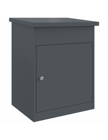 Cassetta per pacchi Antracite 47.5 x 38 x 59 cm Acciaio