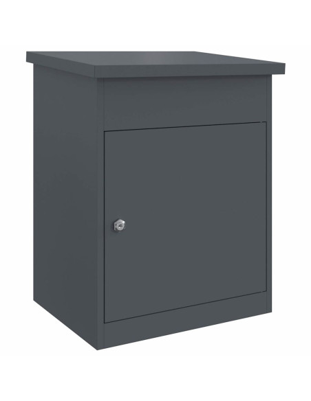 Cassetta per pacchi Antracite 47.5 x 38 x 59 cm Acciaio