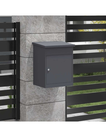 Cassetta per pacchi Antracite 47.5 x 38 x 59 cm Acciaio