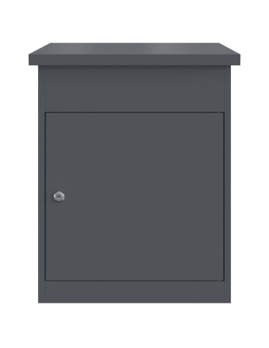 Cassetta per pacchi Antracite 47.5 x 38 x 59 cm Acciaio