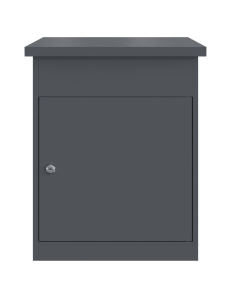 Cassetta per pacchi Antracite 47.5 x 38 x 59 cm Acciaio