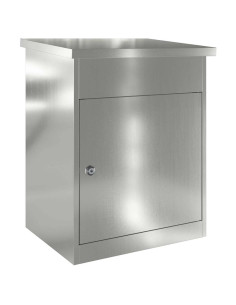Cassetta per pacchi Nero 47.5 x 38 x 59 cm Acciaio zincato 2