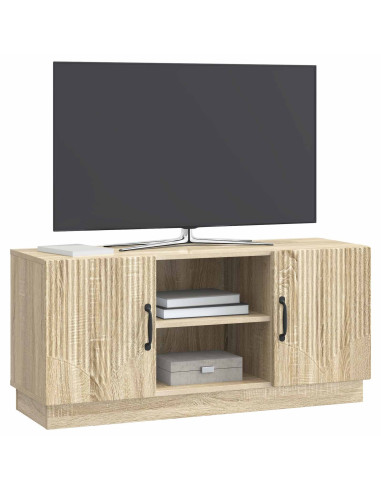 Mobile TV Rovere Sonoma 102 x 34,5 x 47 cm Legno ingegnerizzato