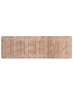Runner Tappeto MARSA Bianco 80 x 250 cm Poliestere e PVC 2