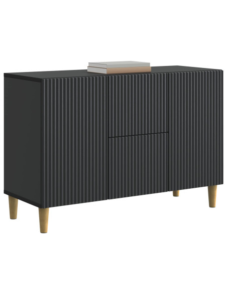 Credenza Nero 89 x 34,5 x 60 cm Legno ingegnerizzato