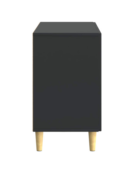 Credenza Nero 89 x 34,5 x 60 cm Legno ingegnerizzato