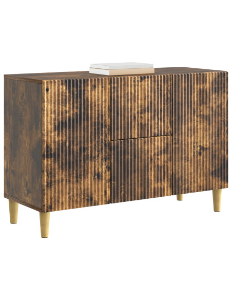 Credenza Rovere Fumo 89 x 34,5 x 60 cm Legno ingegnerizzato