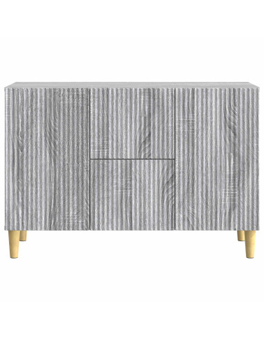 Credenza Grigio Sonoma 89 x 34,5 x 60 cm Legno ingegnerizzato
