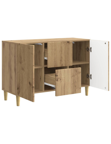 Credenza con cassetto Rovere Artigianale 89 x 34,5 x 60 cm