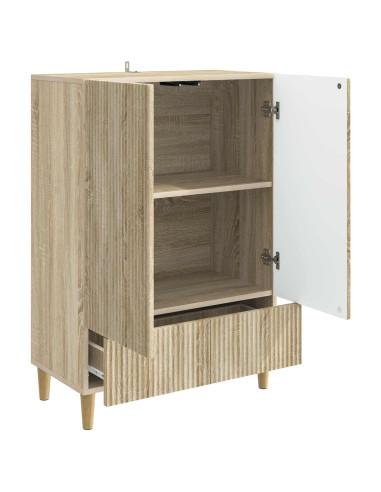 Credenza Rovere Sonoma 66 x 34,5 x 95 cm Legno ingegnerizzato