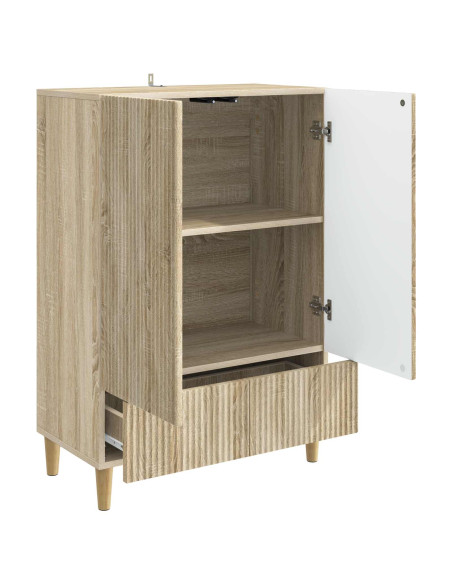 Credenza Rovere Sonoma 66 x 34,5 x 95 cm Legno ingegnerizzato
