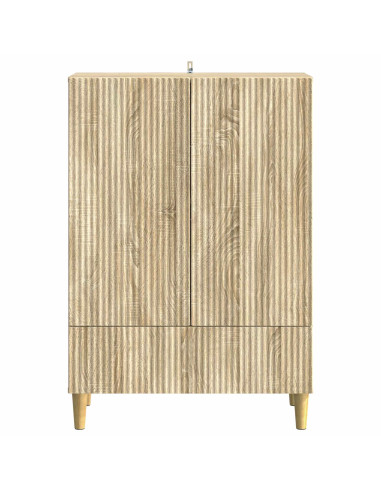 Credenza Rovere Sonoma 66 x 34,5 x 95 cm Legno ingegnerizzato