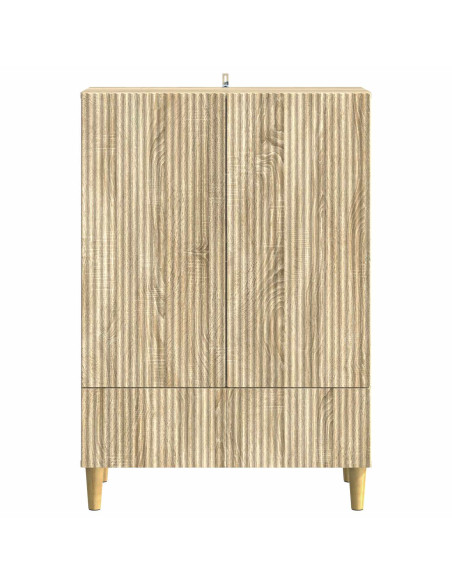 Credenza Rovere Sonoma 66 x 34,5 x 95 cm Legno ingegnerizzato