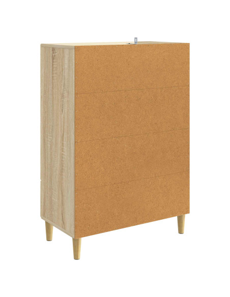 Credenza Rovere Sonoma 66 x 34,5 x 95 cm Legno ingegnerizzato
