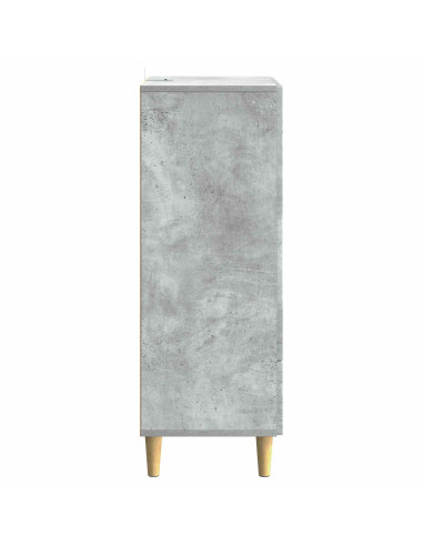 Credenza Grigio Cemento 66 x 34,5 x 95 cm Legno ingegnerizzato