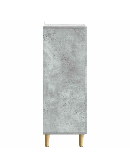 Credenza Grigio Cemento 66 x 34,5 x 95 cm Legno ingegnerizzato