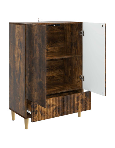 Credenza Rovere Fumo 66 x 34,5 x 95 cm Legno ingegnerizzato