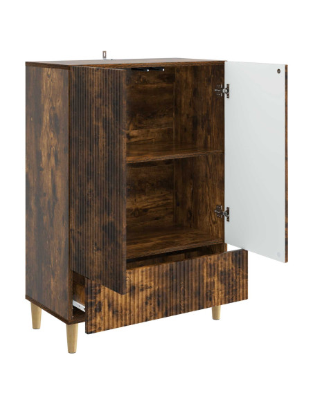 Credenza Rovere Fumo 66 x 34,5 x 95 cm Legno ingegnerizzato