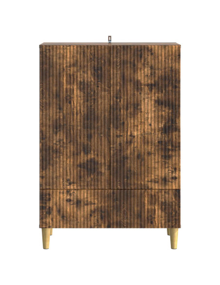 Credenza Rovere Fumo 66 x 34,5 x 95 cm Legno ingegnerizzato