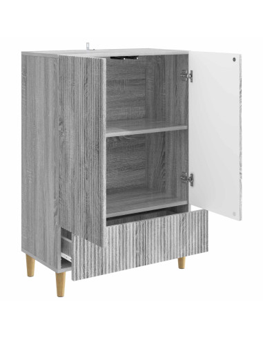 Credenza Grigio Sonoma 66 x 34,5 x 95 cm Legno ingegnerizzato