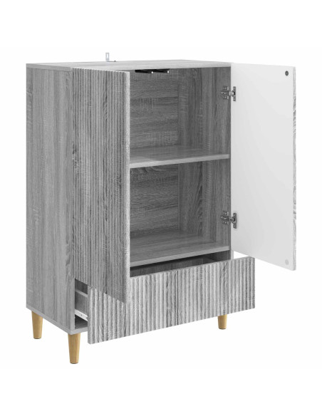 Credenza Grigio Sonoma 66 x 34,5 x 95 cm Legno ingegnerizzato