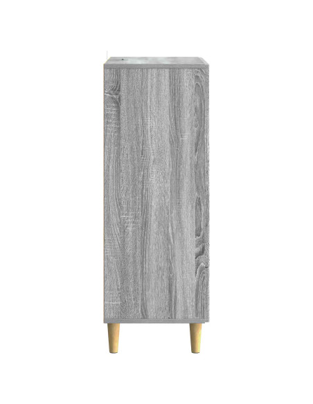 Credenza Grigio Sonoma 66 x 34,5 x 95 cm Legno ingegnerizzato