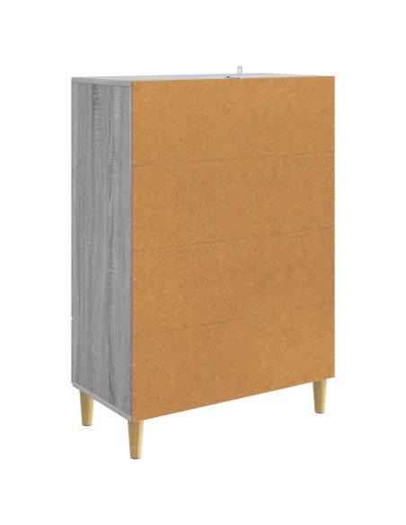 Credenza Grigio Sonoma 66 x 34,5 x 95 cm Legno ingegnerizzato