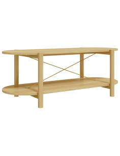 Tavolino da Salotto 110x48x40 cm in Legno Multistrato 2