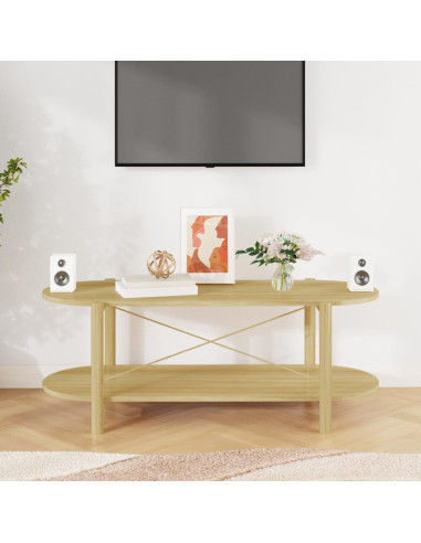 Tavolino da Salotto 110x48x40 cm in Legno Multistrato
