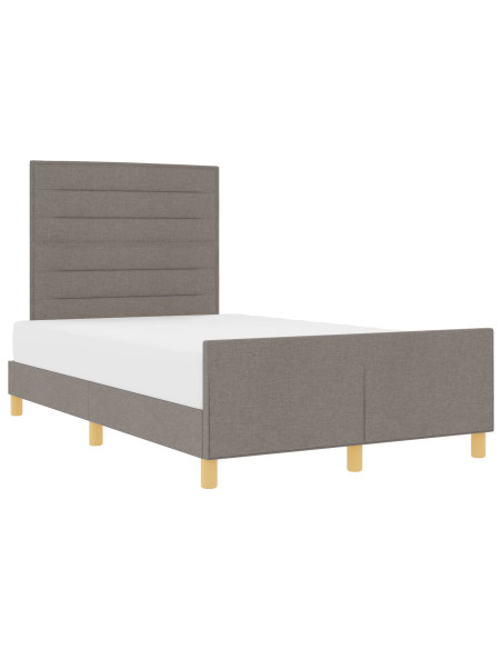 Struttura del letto con testiera Talpa 120 x 190 cm Tessuto