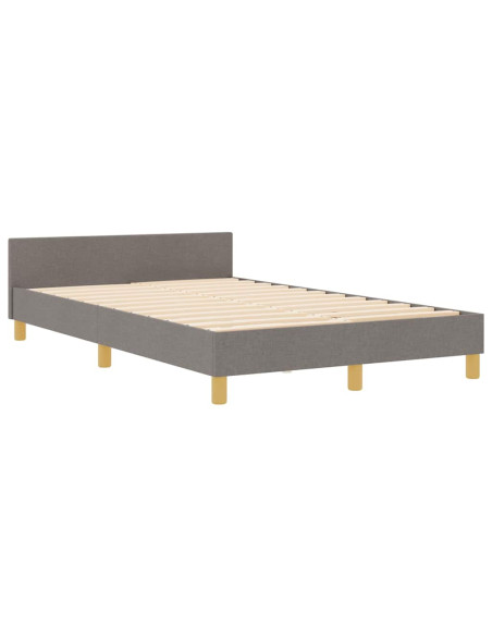 Struttura del letto con testiera Talpa 120 x 190 cm Tessuto