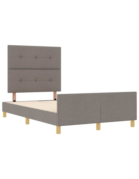 Struttura del letto con testiera Talpa 120 x 190 cm Tessuto