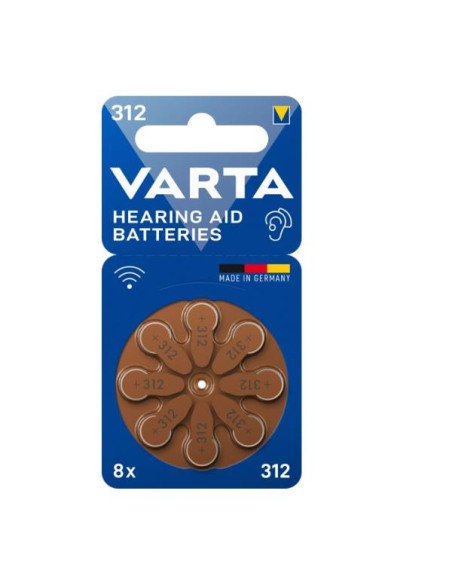 312 HEARING AID BATTERY CF8
