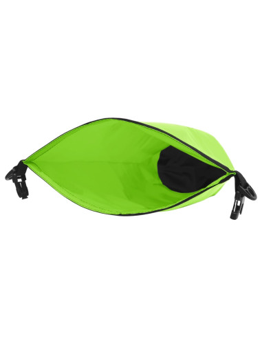 Borsa Impermeabile con Cerniera Verde 20 L in PVC